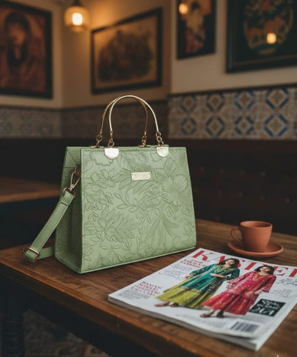 Luxury Flower Ladies Handbag – Elegant Designer Bag | Lumiere By AJ