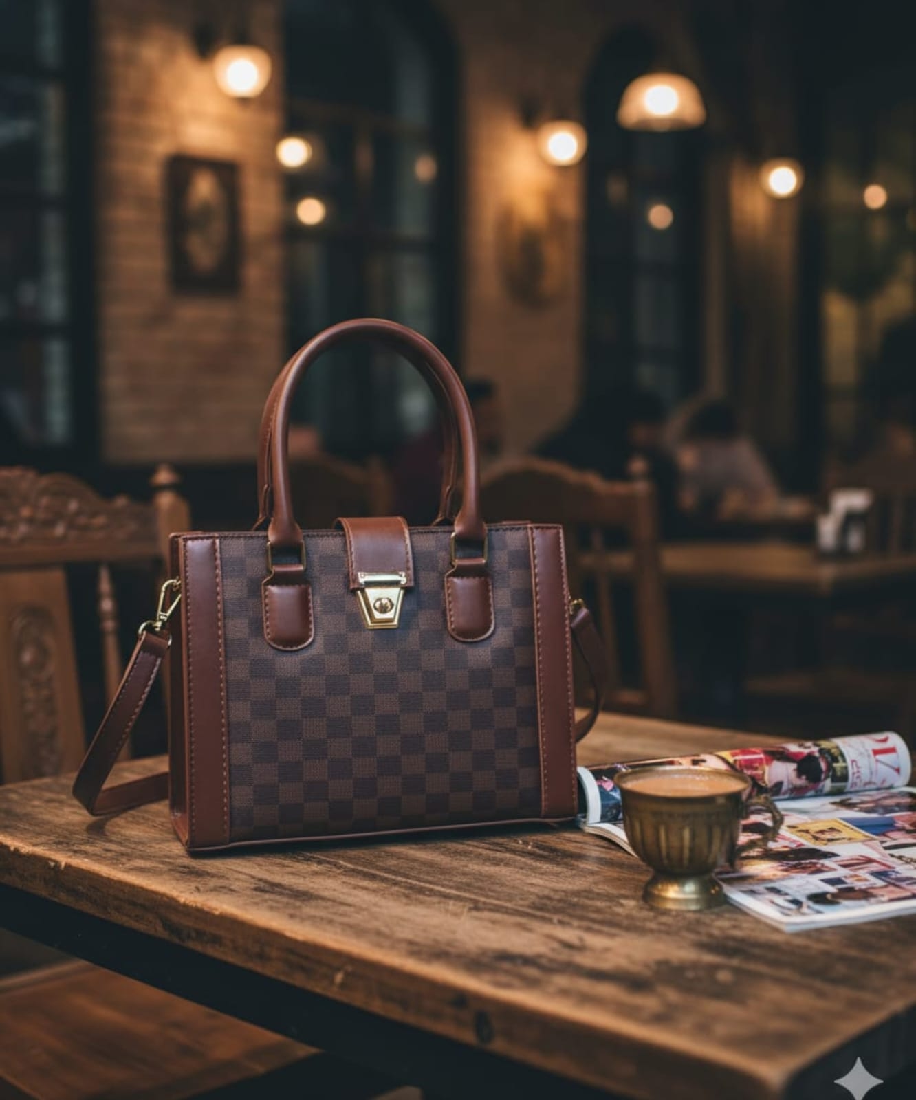 Chess Box Ladies Bag – Elegant Designer Bag | Lumiere By AJ