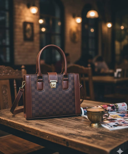 Chess Box Ladies Bag – Elegant Designer Bag | Lumiere By AJ