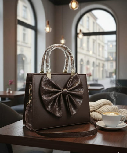 Tie Box Fancy Ladies Bag – Stylish Designer Bag | Lumiere By AJ