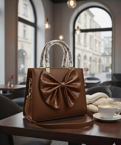 Tie Box Fancy Ladies Bag – Stylish Designer Bag | Lumiere By AJ