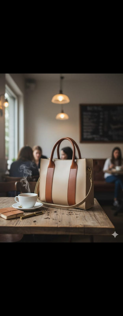 Italian Tote Ladies Bag – Elegant Designer Tote | Lumiere By AJ