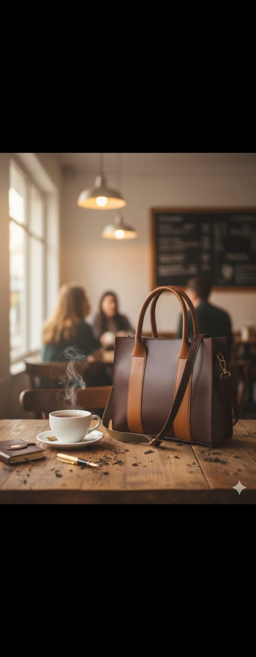 Italian Tote Ladies Bag – Elegant Designer Tote | Lumiere By AJ