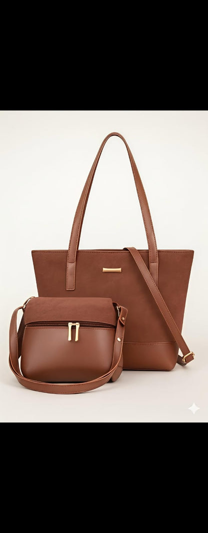 Micro 2Pc Tote Set – Elegant Ladies Bag Set | Lumiere By AJ