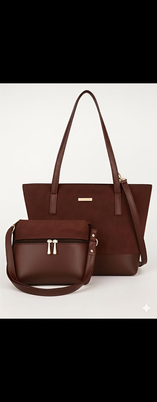 Micro 2Pc Tote Set – Elegant Ladies Bag Set | Lumiere By AJ