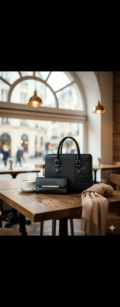 2Pc Set Ladies Bag – Elegant Handbag Collection | Lumiere By AJ