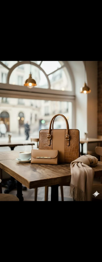 2Pc Set Ladies Bag – Elegant Handbag Collection | Lumiere By AJ