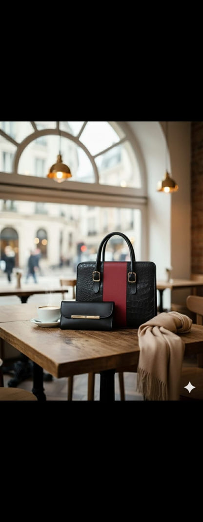 2Pc Set Ladies Bag – Elegant Handbag Collection | Lumiere By AJ