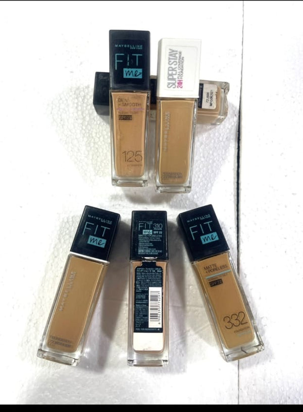 Maybelline Fit Me Foundation – Natural Matte Finish Makeup